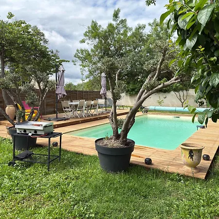 Laurens Maison Spacieuse Avec Piscine Holiday home Agde